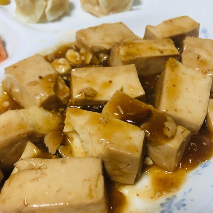 中華風豆腐煮込み